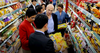 Indra Nooyi at supermarket